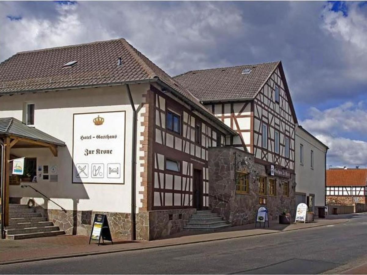 Hotel Zur Krone Ronneburg  Exteriör bild